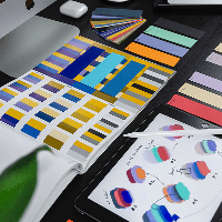 image of a colour design pallet screen